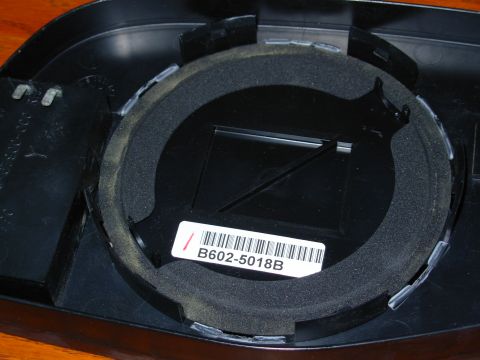 1983 Ford Bronco - To make future removal less-risky, I broke off about half the tabs on the mirror plate. It would be wiser to grind off some of the teeth on…