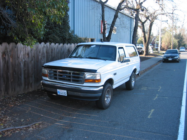 1995 Ford Bronco “White Buffalo”