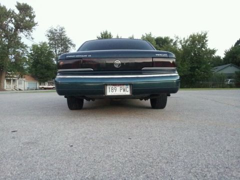 1994 Mercury Grand Marquis - same ol back end witch is what confuses people when i pass by. just shaded the tail lights for a better look