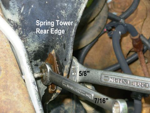 1983 Ford Bronco - Brake Hose Clip Removal First, wash all the dirt away from the fittings, and out of the clip. Then brush away heavy rust and apply penetrat…