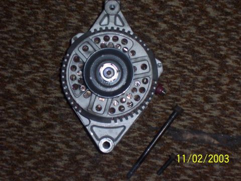 1987 Ford Bronco - Front of my 3g alternator.