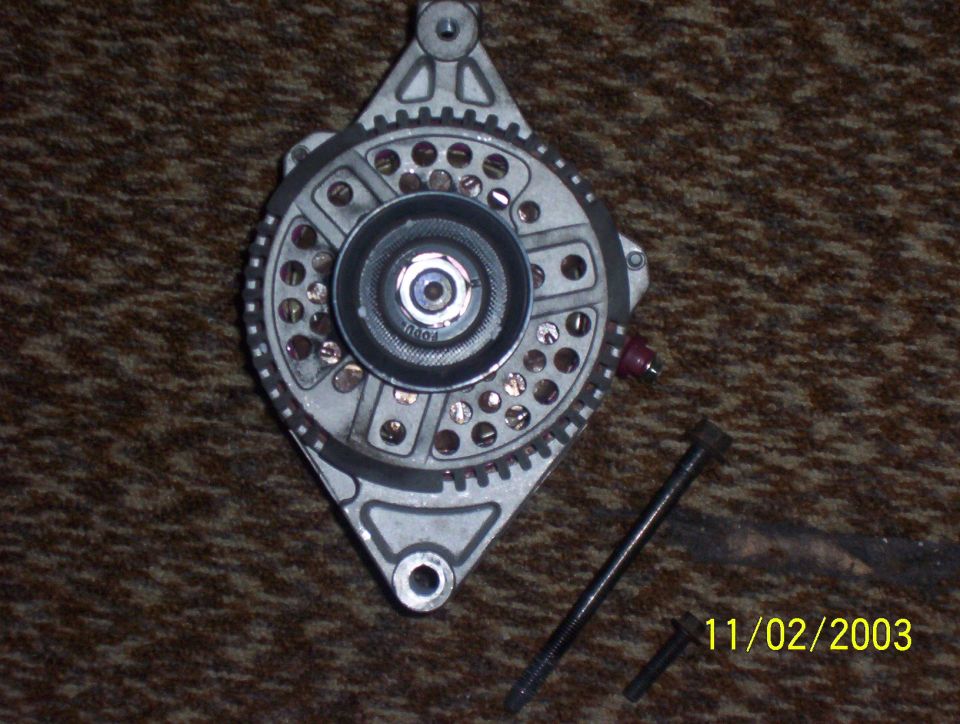 Front of my 3g alternator.