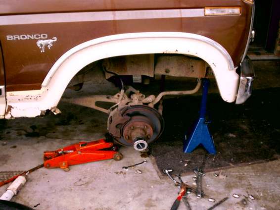 Right side disassembled.