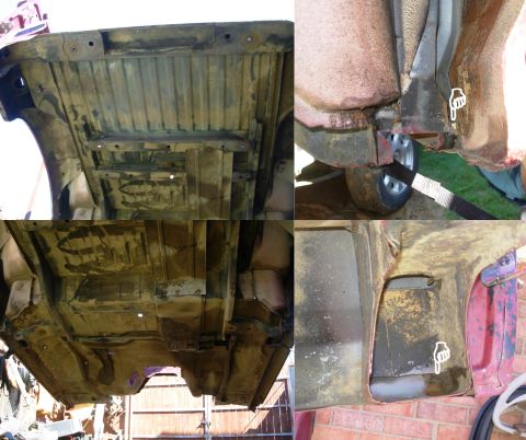 1983 Ford Bronco - This is before REALLY spraying underneath.