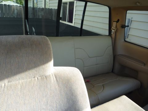 1997 Dodge 2500 - Leather rear seat