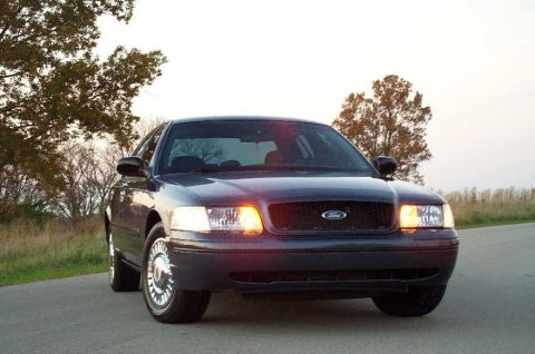1998 Ford Crown Victoria - A smaller pic, with flash.
