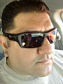2012 Ford Bronco - A close-up shot of a man wearing sunglasses, taken from inside a vehicle.