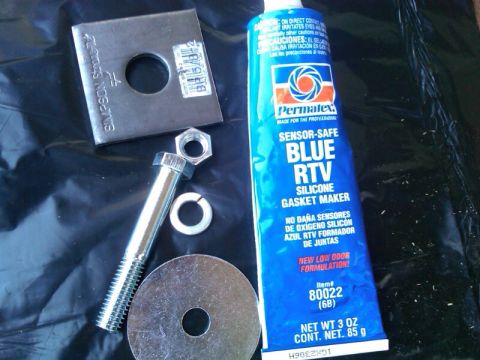 1987 Ford Bronco - Steel Plates to add reinforcement under truck. Make sure to drill your holes in the middle of the cab's ridges. The side-to-side play in th…