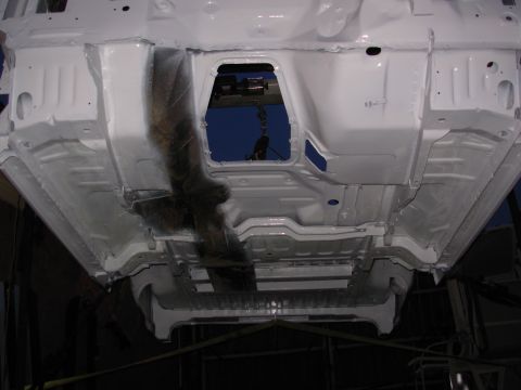 1983 Ford Bronco - The factory floor reinforcements probably won't match the seats I've chosen, so I'll have to add some plates.
