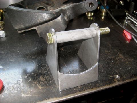 1996 Ford Bronco - Custom metal bracket assembly with bolt on workbench.