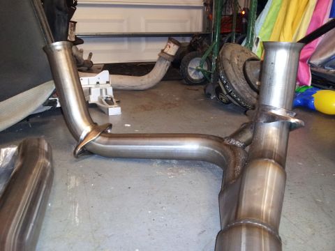 1995 Ford Bronco - 351w bassani offroad y-pipe. supposedly