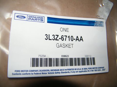 2004 Ford Crown Victoria - This is a Ford Genuine Parts gasket, part number 3L3Z-6710-AA, printed in USA in 2004.