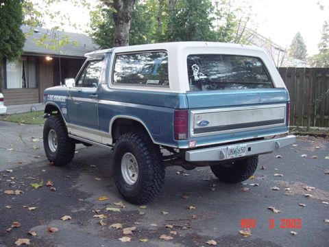 1989 Ford Bronco - Rear one too