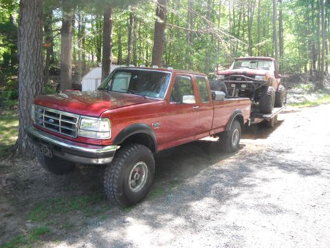 Trail Clean up at AOAA, 5-19-12 - 1988 Ford Bronco