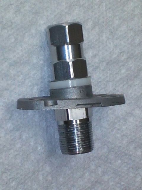 2011 Ford Ranger - Close-up of a metal component with a threaded section and a mounting flange.