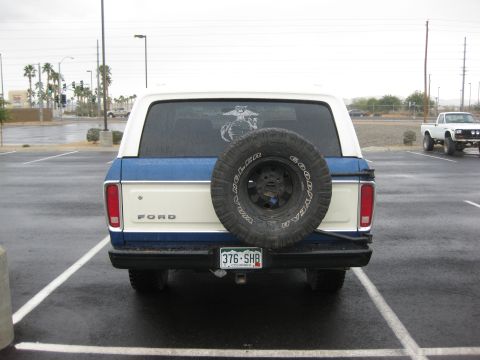 1979 Ford Bronco - tail shot