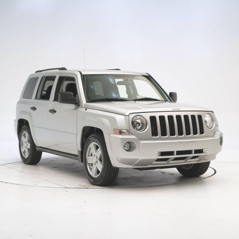 1971 Ford Ranchero - This silver Jeep Patriot is shown from a front 3/4 angle against a white background.