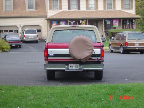 1995 Ford Bronco - Rear end