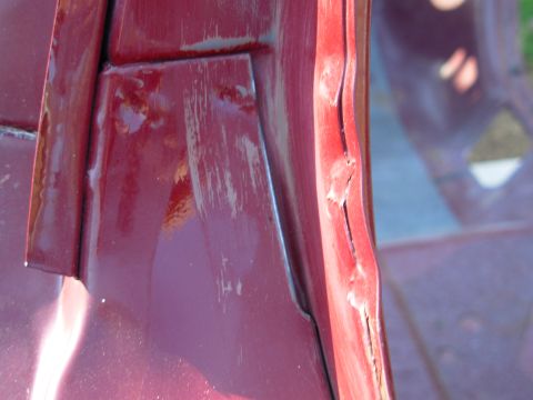1983 Ford Bronco - This isn't critical, but some sealer will keep dirt from building up here.