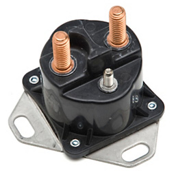 1990 Ford Bronco - This is a close-up view of an automotive relay, a component used in electrical systems.
