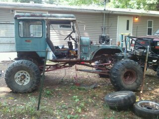1978 Ford Bronco - This custom-built vehicle appears to be a modified Jeep CJ-5 or similar, not a 1978 Ford Bronco.