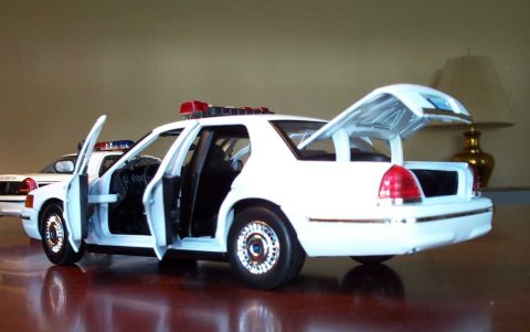 1998 Ford Crown Victoria - You can see the decal for the instrument cluster.