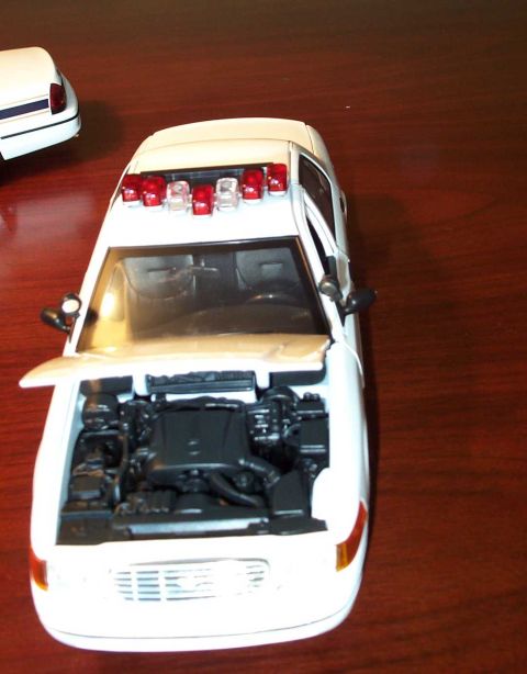 1998 Ford Crown Victoria - A not so good pic of the engine. It really is well detailed.