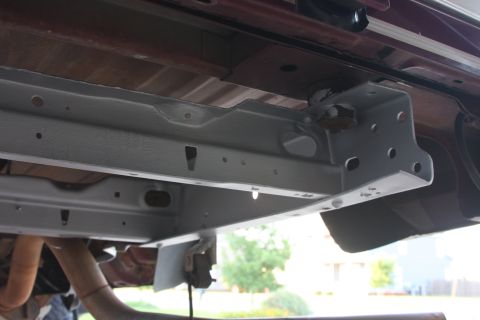 1996 Ford Bronco - 2 coats of Rust Bullet on the frame