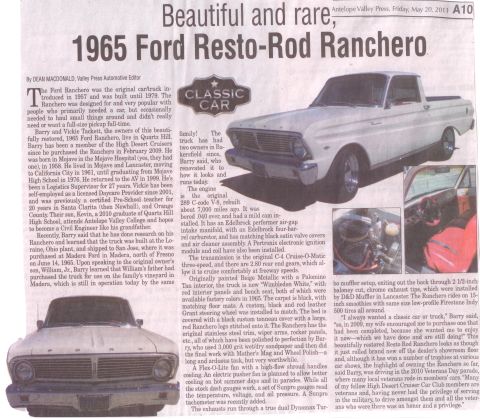 1965 Ford Ranchero photo