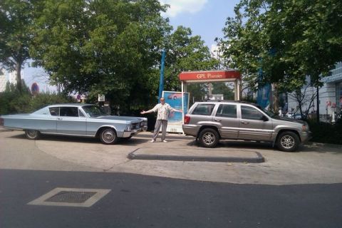 1991 Ford LTD Crown Victoria - my friend Zoot's '67 Chrysler newport