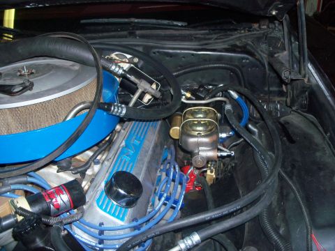 1979 Ford Ranchero - In the process of redoing entire AC system, note newly built hoses lying on air cleaner. Just finished up my hydroboost install. Used an As…