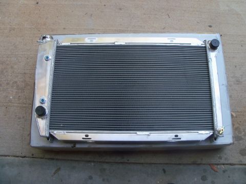1979 Ford Ranchero - New Champion brand 3 row all aluminum radiator.