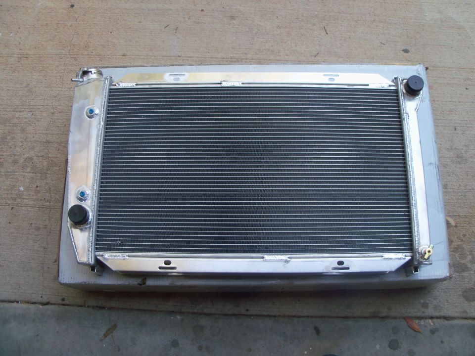 New Champion brand 3 row all aluminum radiator.