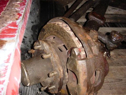 1992 Ford Bronco - 8 lug outers from a chevy d44