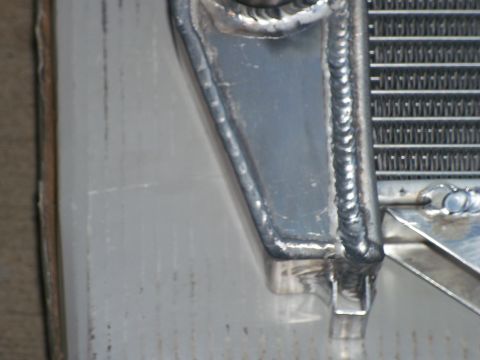 1979 Ford Ranchero - Again welds look very good. I wouldn't hesitate to order another Champion radiator.