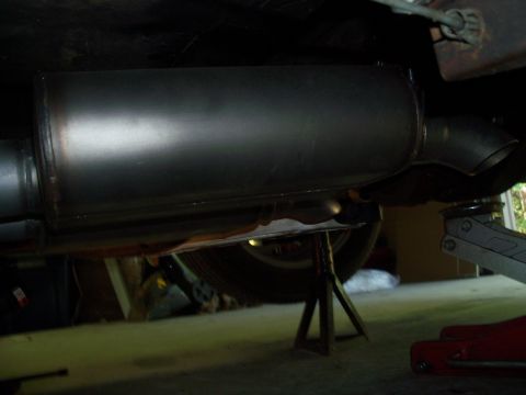 1979 Ford Ranchero - 3" dual exhaust with Dynomax Ultraflow mufflers.