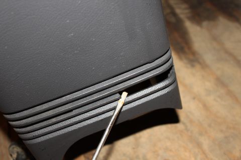 2003 Ford Crown Victoria - rear a/c cracked.