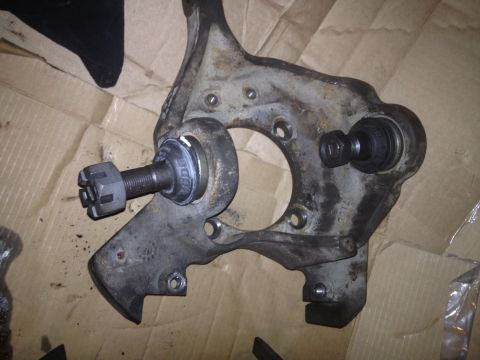 1997 Dodge 2500 - New moog ball joints on dodge knuckles.