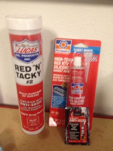 1997 Dodge 2500 - Lucas grease for front wheel bearings, splines, tie rods, ball joints, etc.
