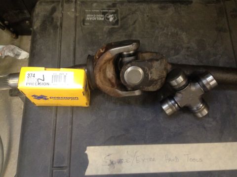 1997 Dodge 2500 - New u-joints.
