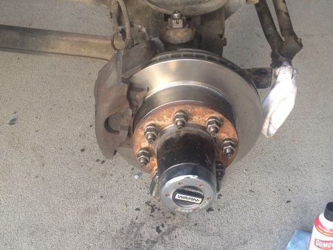 1997 Dodge 2500 - Passenger side done.