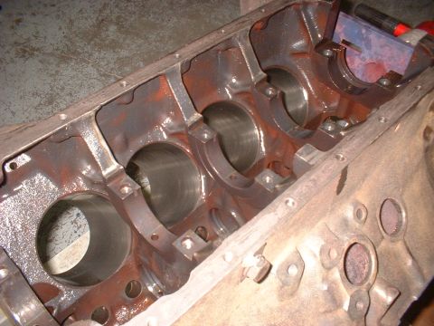 1967 Ford Mustang - This is an engine block, not a complete vehicle.