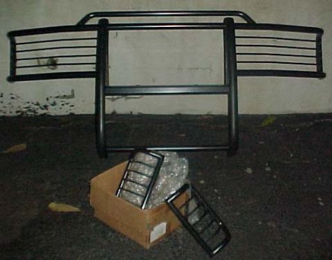 1992 Ford Bronco - brushguards and tail lamp guards... asking $480 USD shipped OBO