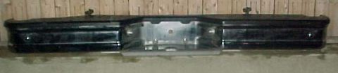 1992 Ford Bronco - original chrome rear bumper with plastic top cap....asking 150 shipped OBO