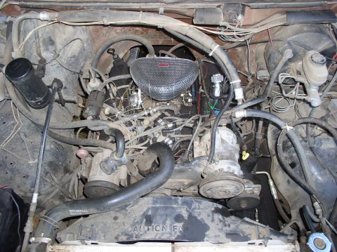 1987 Ford Bronco - ICKY!! Well we cares what it looks like its shot anyway