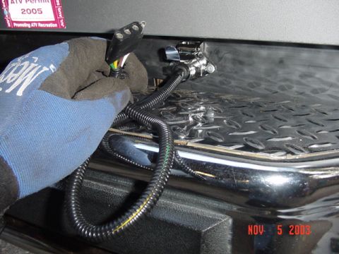 1989 Ford Bronco - With an adaptor to the stock 4 pin plug