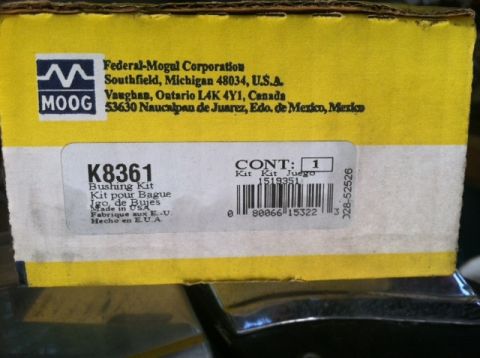 1993 Ford Bronco - Moog Radius Arm Bushings 87-96 Bronco & F150 87-97 F250 & F350 83-97 Ranger, Bronco II, Explorer, Navajo, B2300, B3000, B4000