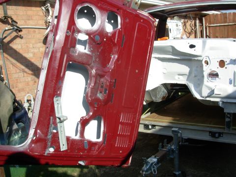 1983 Ford Bronco - Right now, I'm only doing the INSIDES of everything - where the factory doesn't bother painting. I want to protect them from rusting, and m…