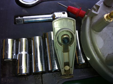 1992 Ford F-150 - Very worn rotor.