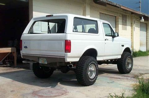 1995 Ford Bronco - before skim coat of filler